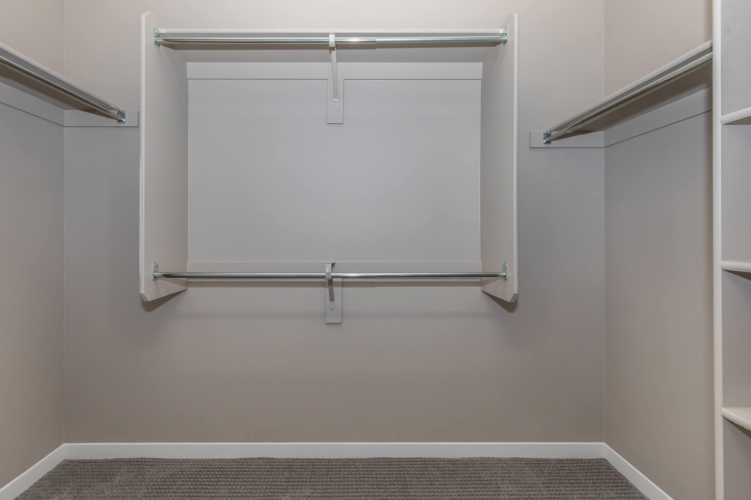 a close up of a shower in a small room