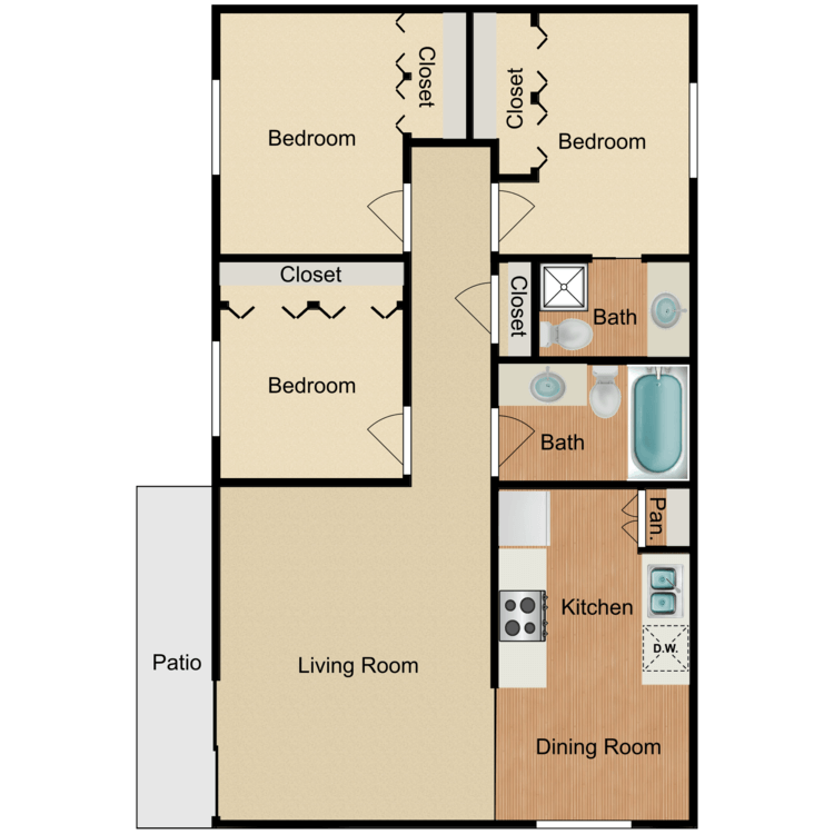 Floor plan image of Plan D