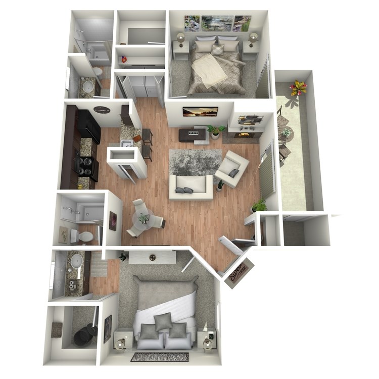 Floor plan image of Mesquite