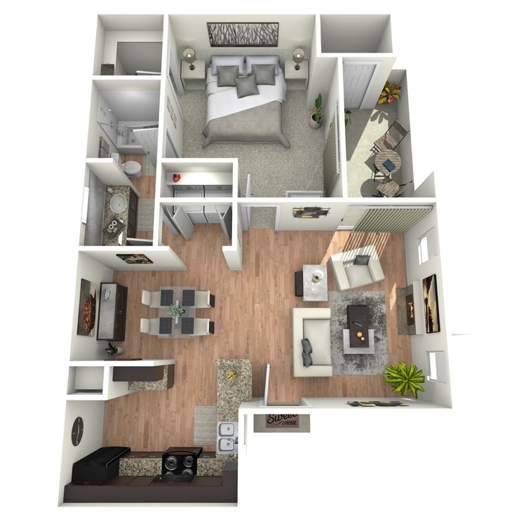 Floor plan image of Ponderosa