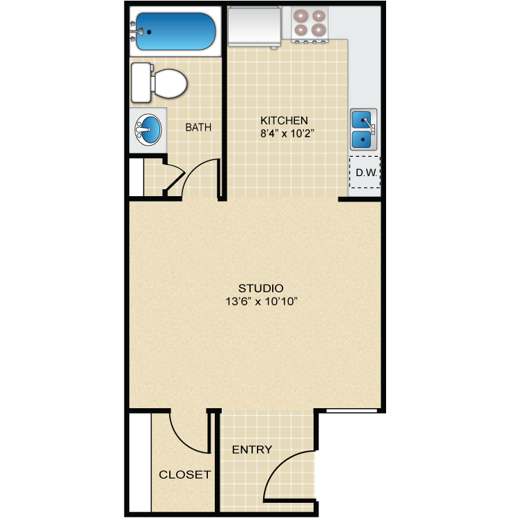 Floor plan image of S1 Santa Fe