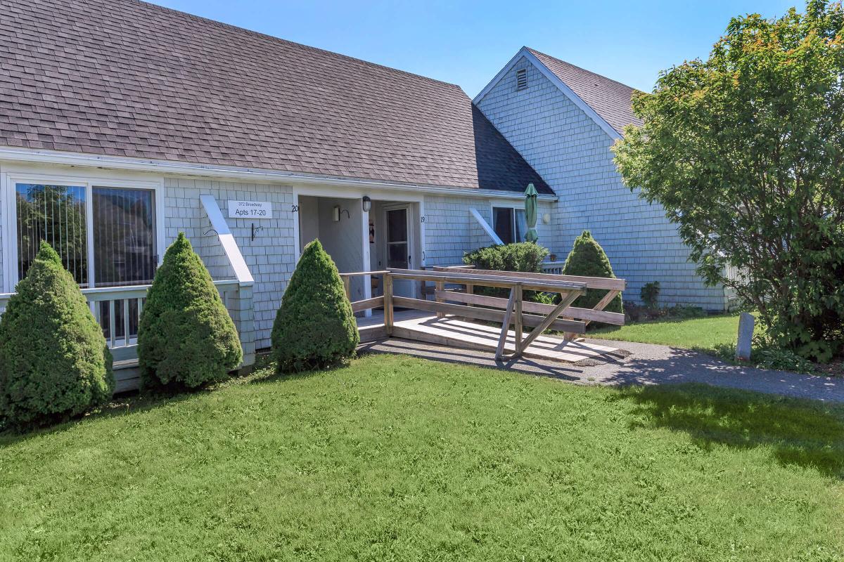 a large lawn in front of a house