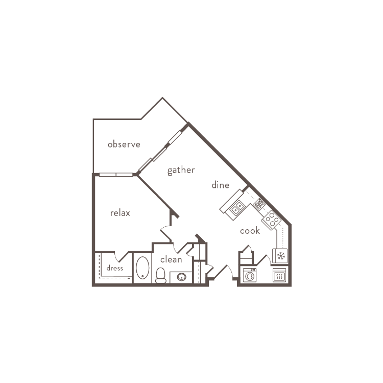 Floor plan image of A2
