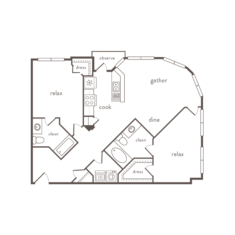 Floor plan image of B8
