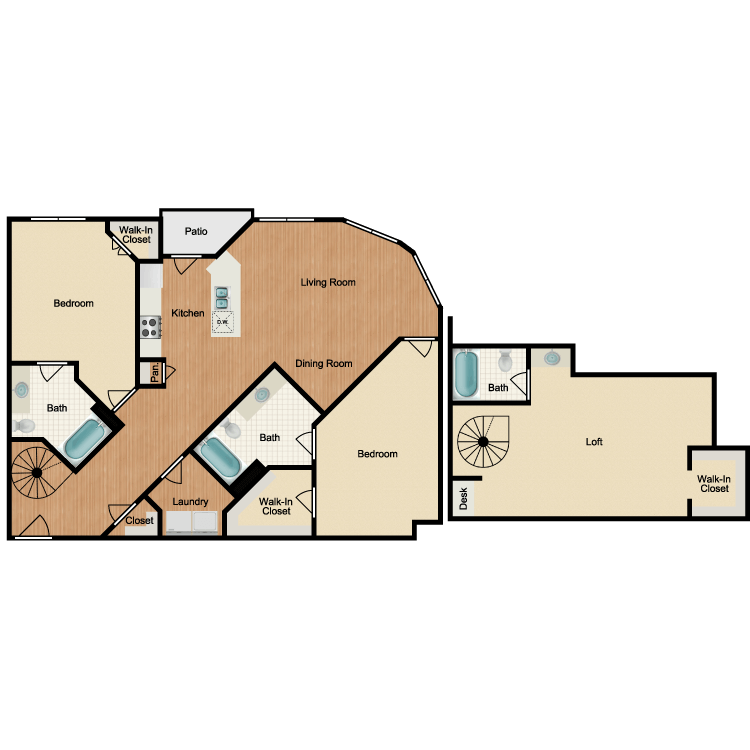 Floor plan image of C3