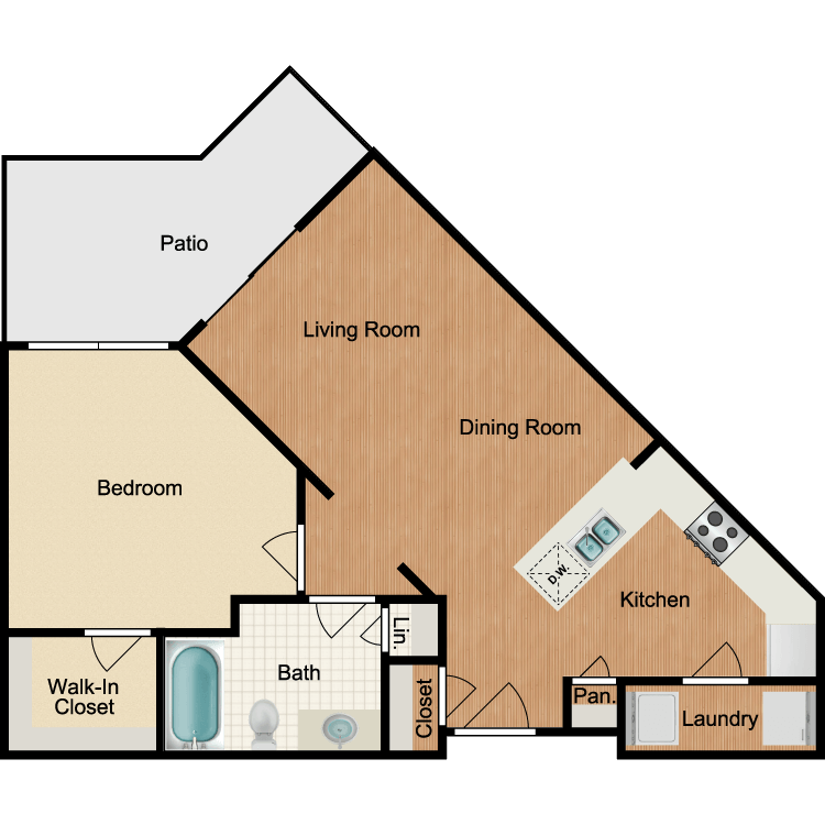 Floor plan image of A1