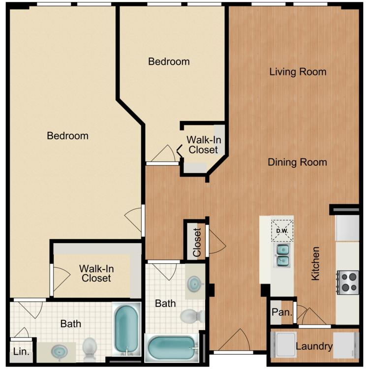 Floor plan image of B5