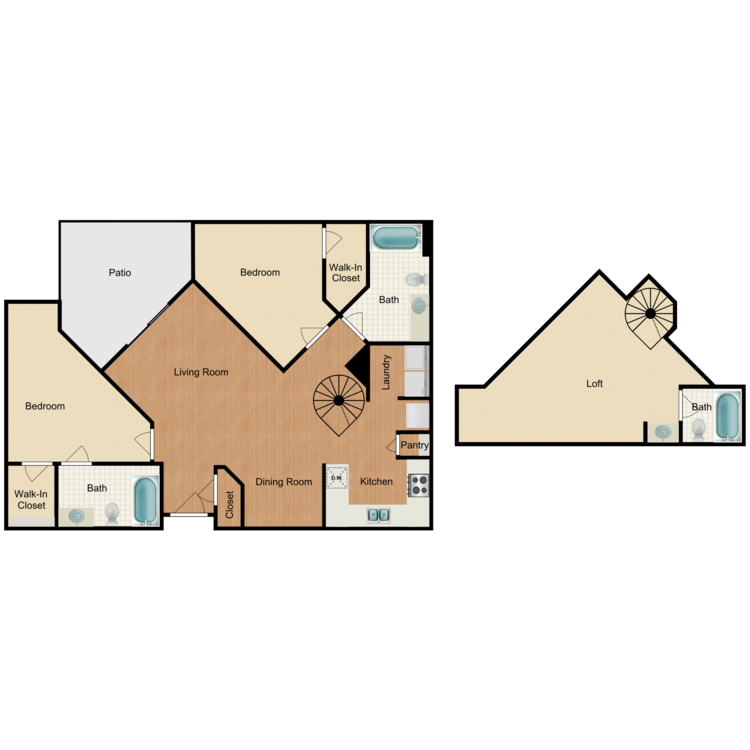 Floor plan image of C1