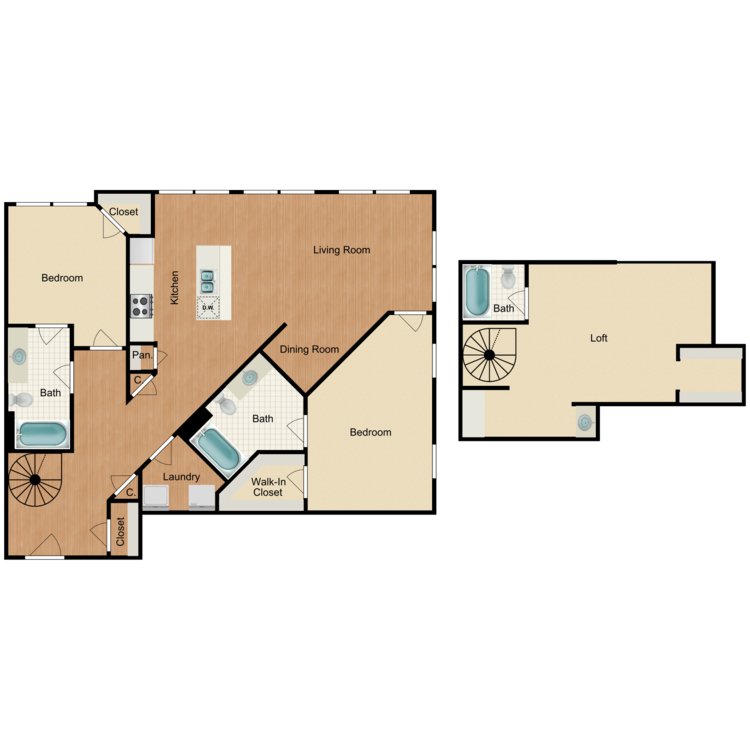 Floor plan image of C5