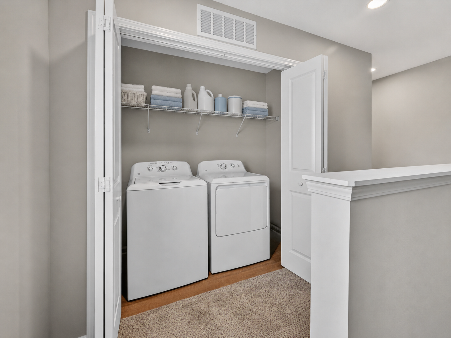 Experience the convenience of in-unit laundry, making chores a breeze in our spacious apartments designed for your comfort and lifestyle.