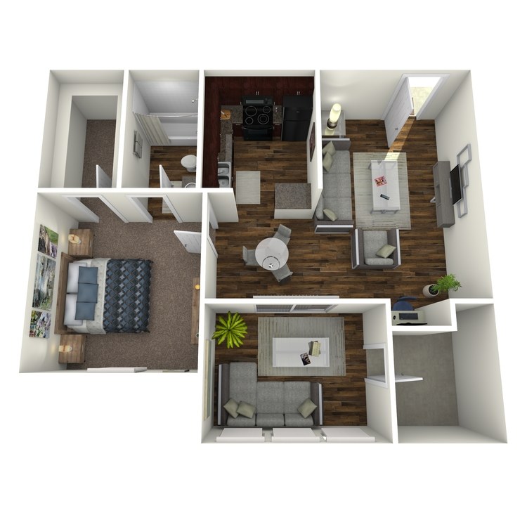 Floor plan image of 1C
