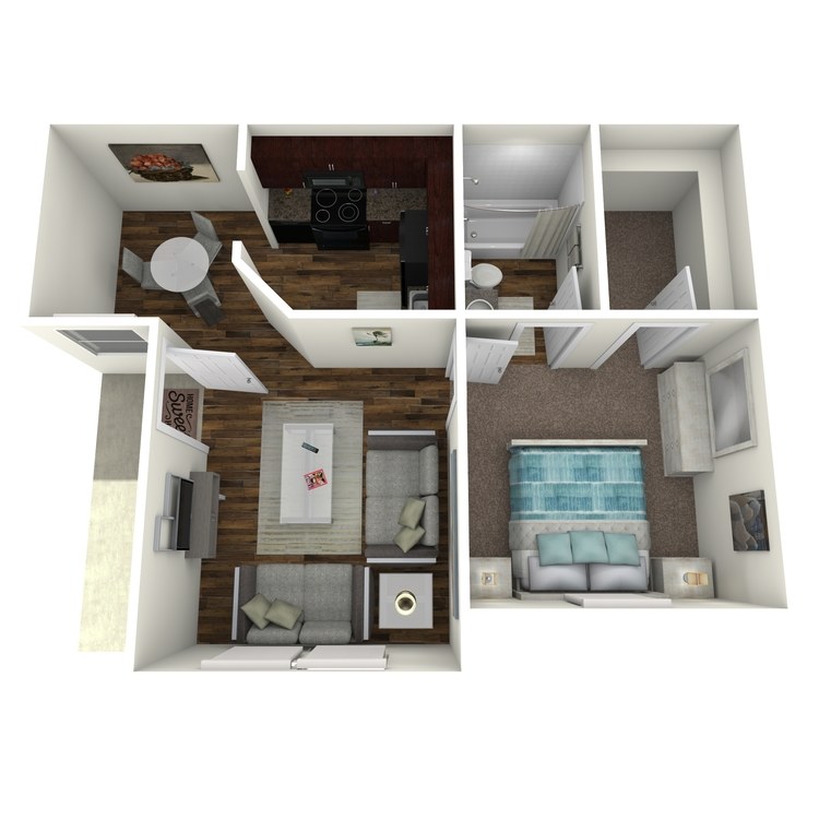 Floor plan image of 1A