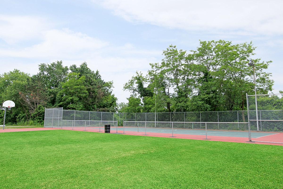 Loring Towers tennis court