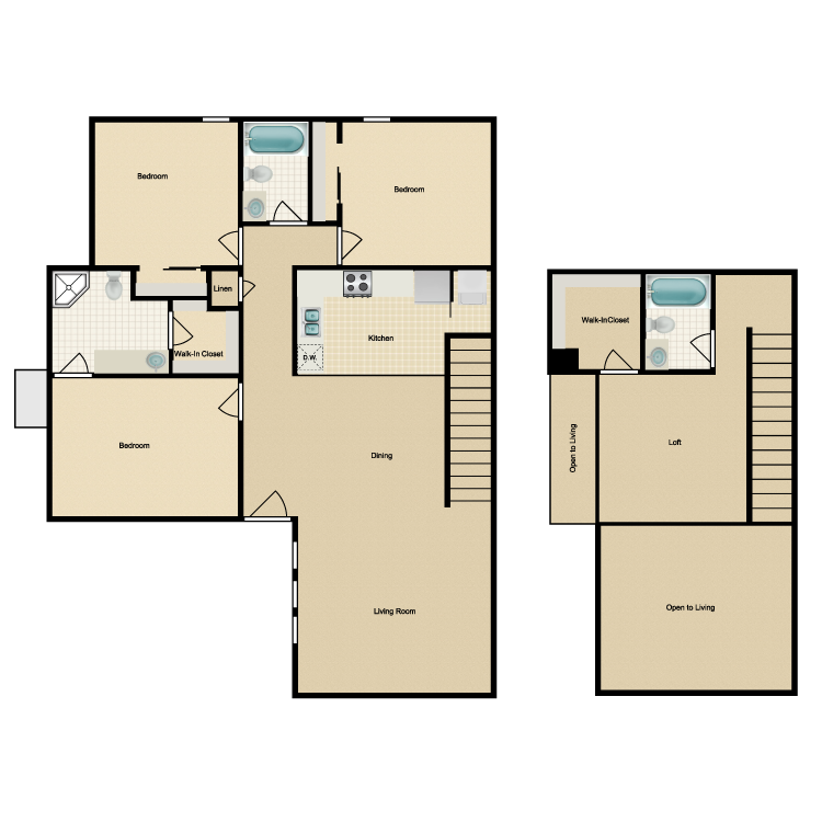 Floor plan image of Isabel