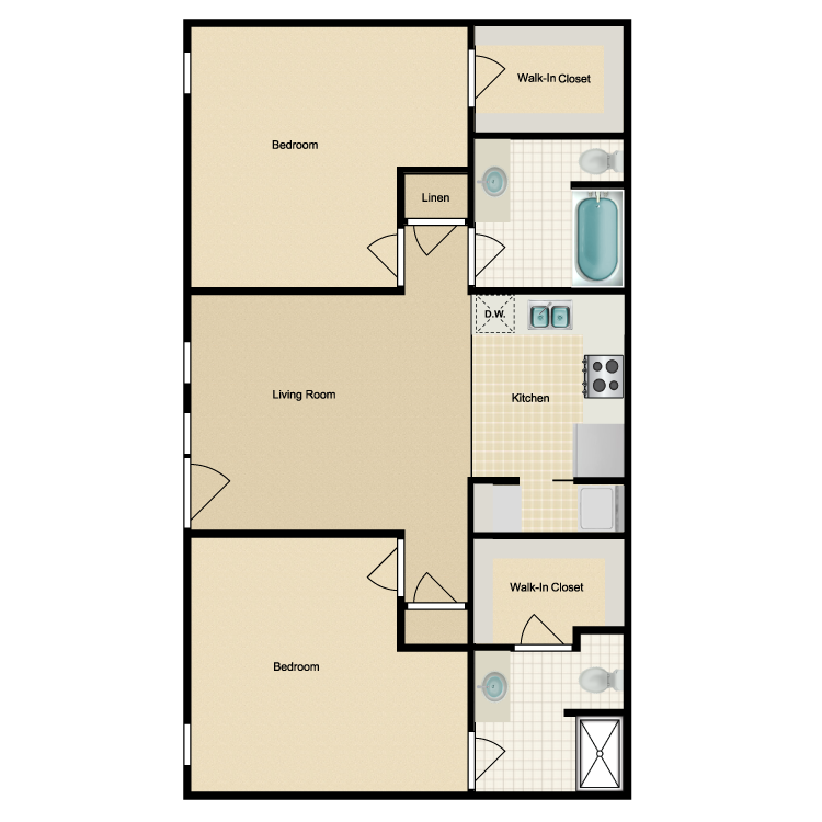 Floor plan image of Victoria