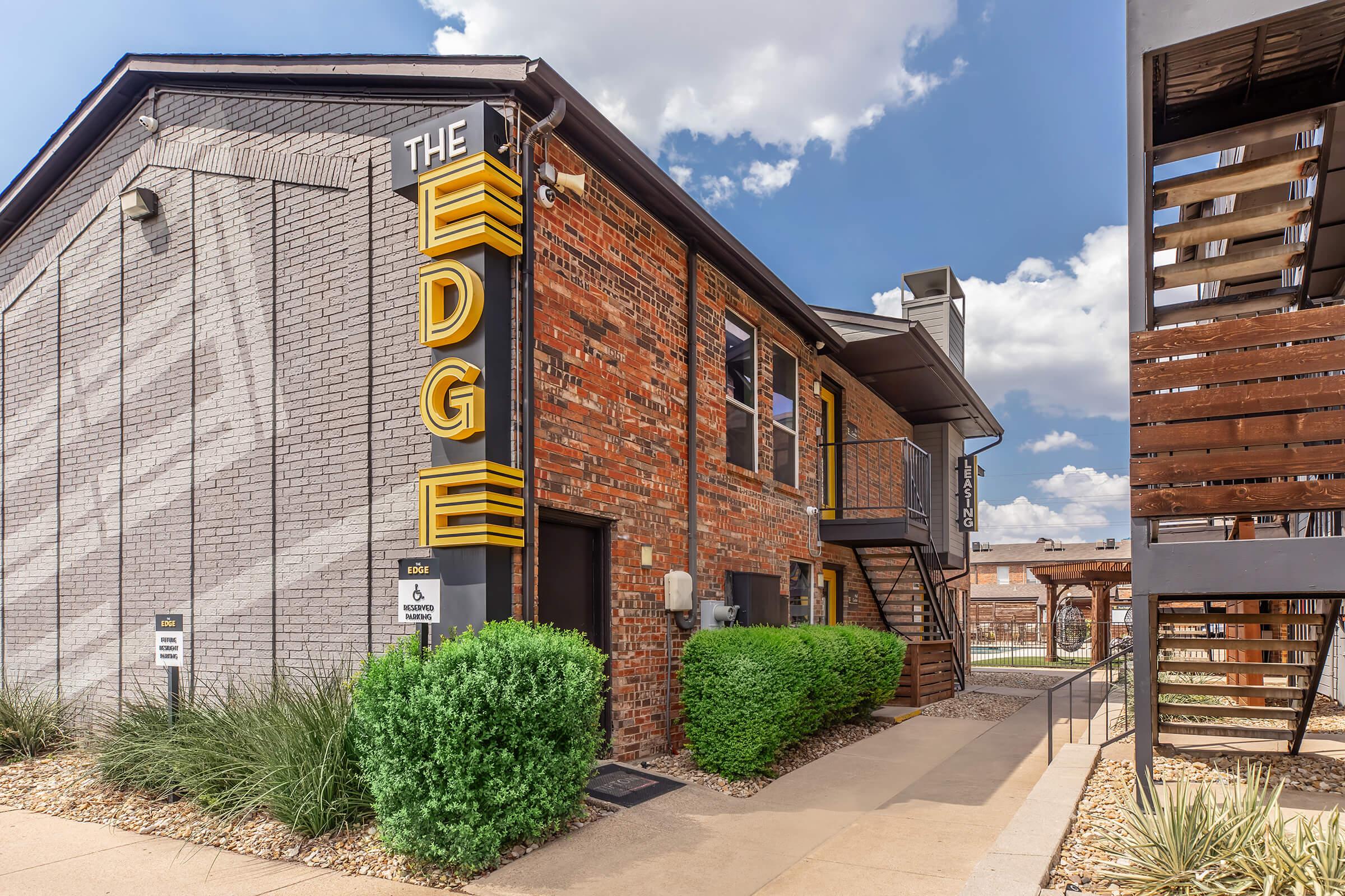 a large brick building