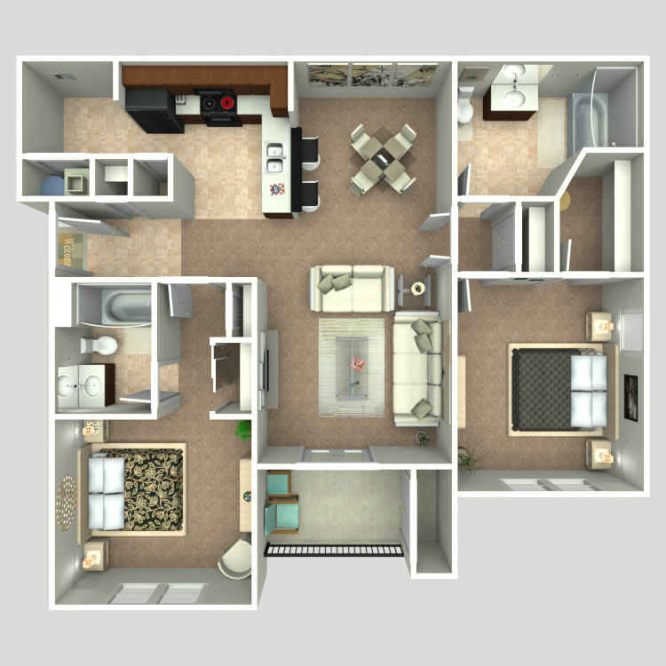 Floor plan image of The Riverside