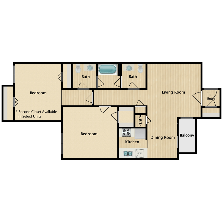 Floor plan image of Sycamore
