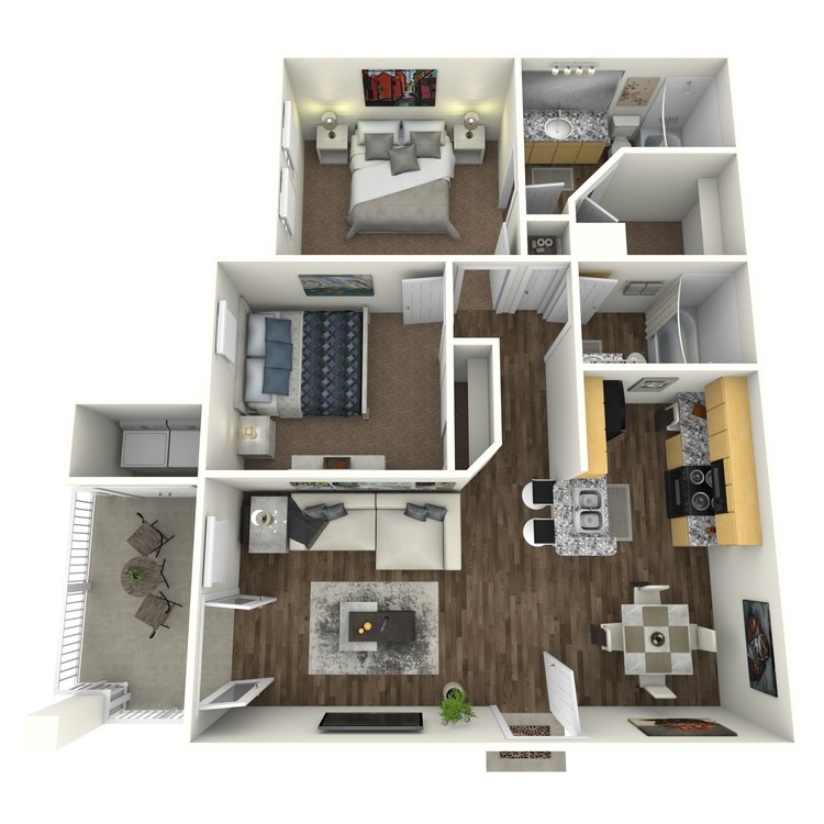 Floor plan image of B2