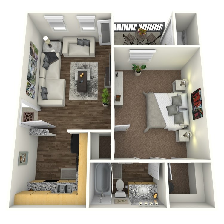 Floor plan image of A1