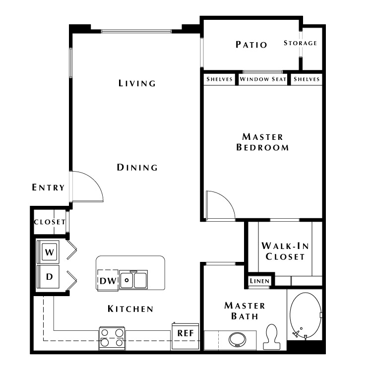 Floor plan image of A1