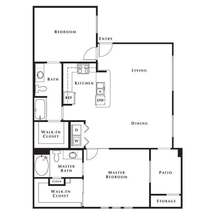 Floor plan image of B2