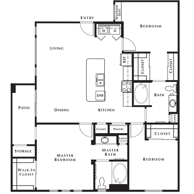 Floor plan image of C1
