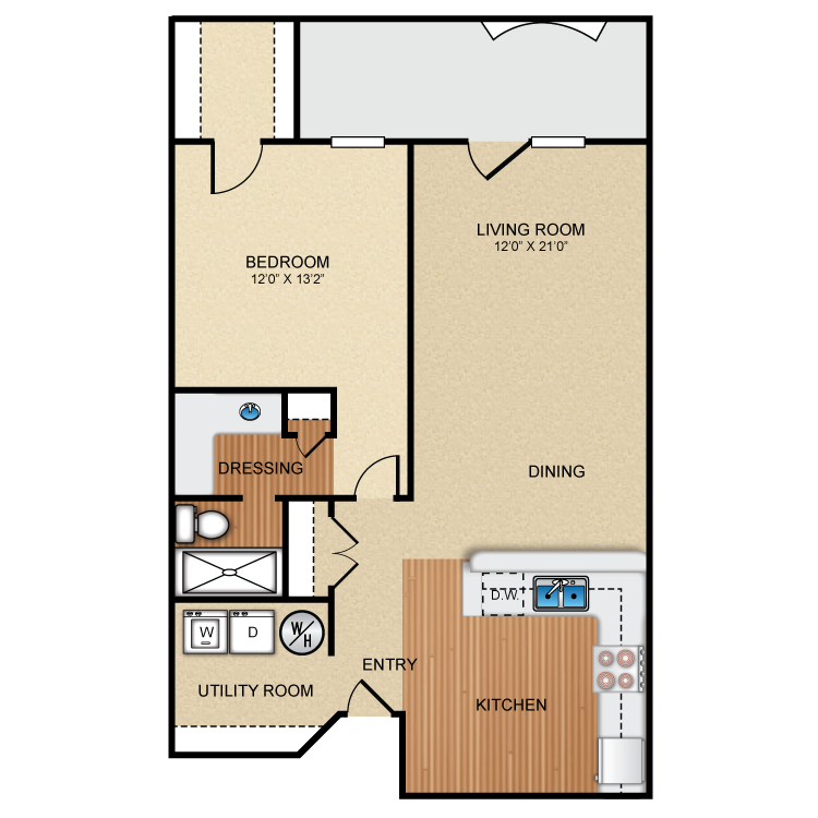 Floor plan image of Monterey