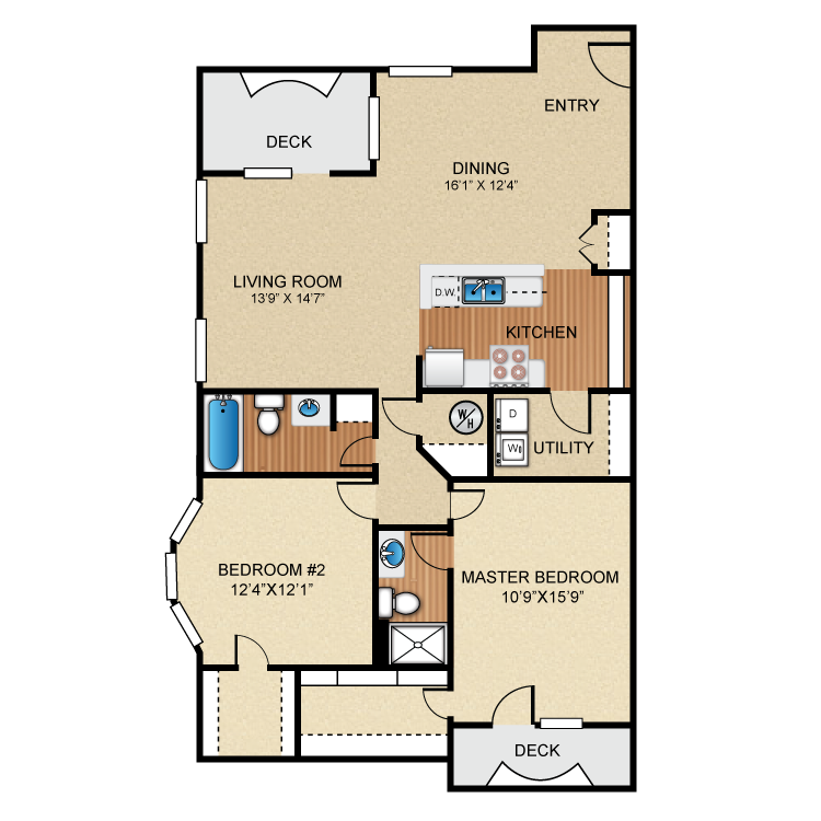 Floor plan image of Moscato