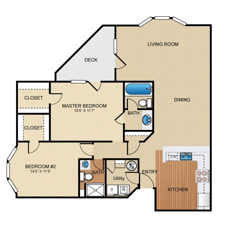 Floor plan image of Toscano