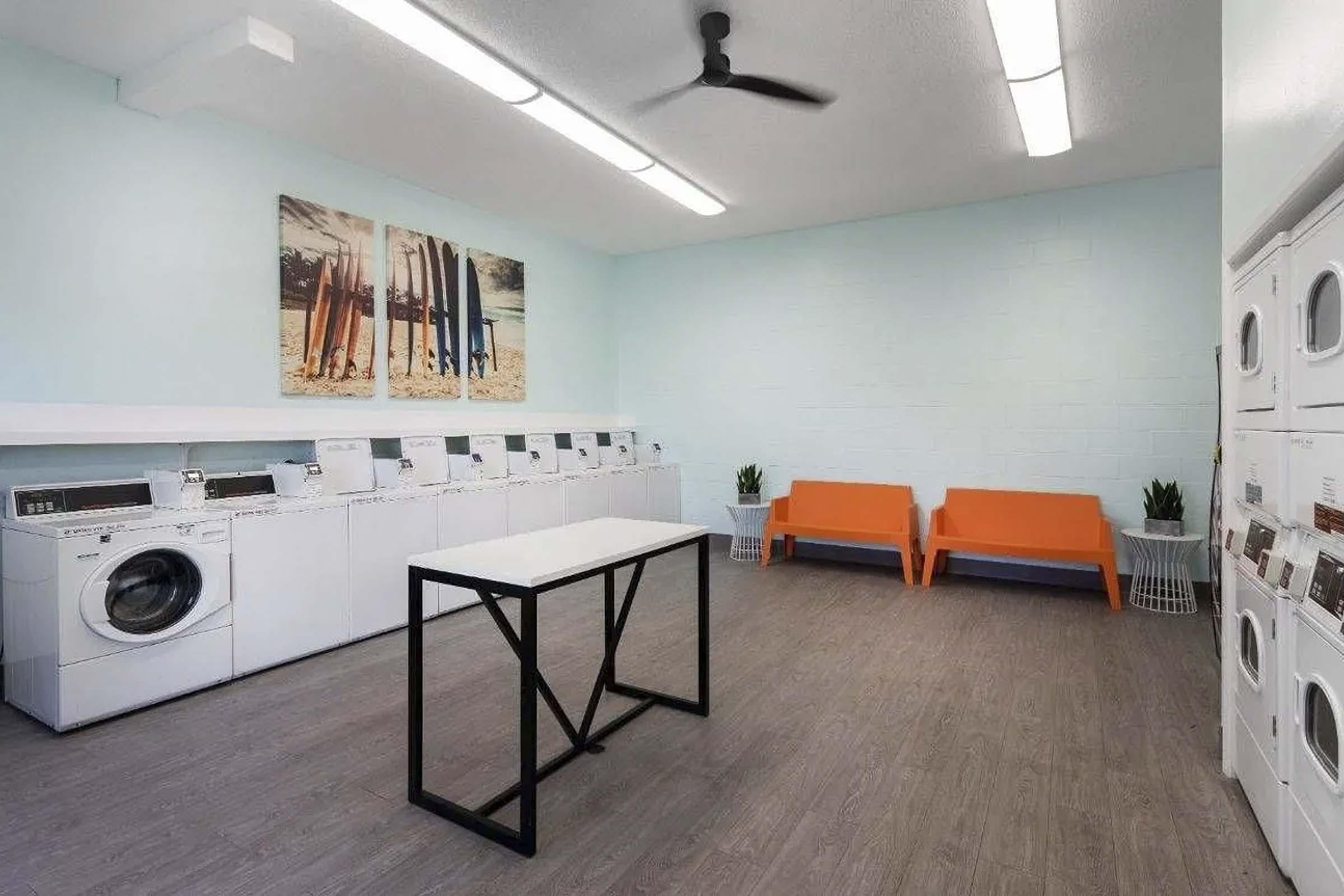 Laundry room at Sunterra