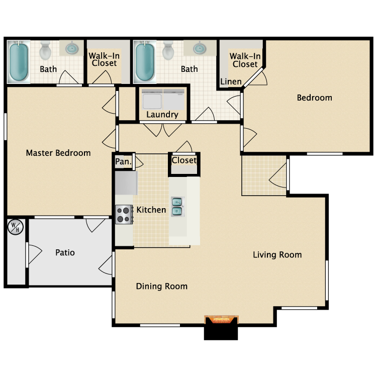 Floor plan image of Amalfi