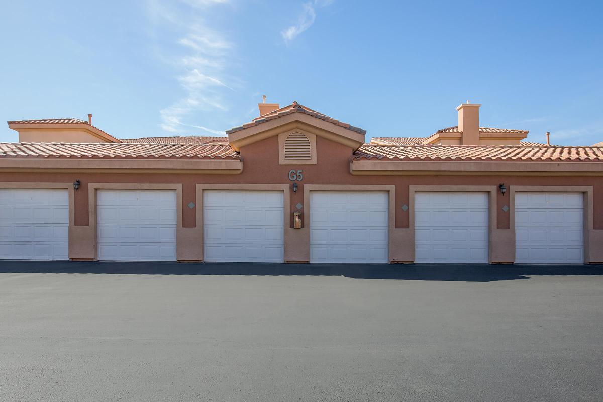 GARAGES AVAILABLE AT CORONADO BAY CLUB IN LAS VEGAS