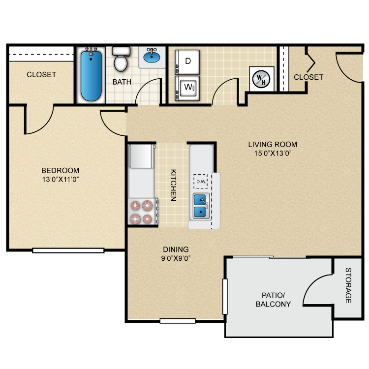 Floor plan image of Onyx