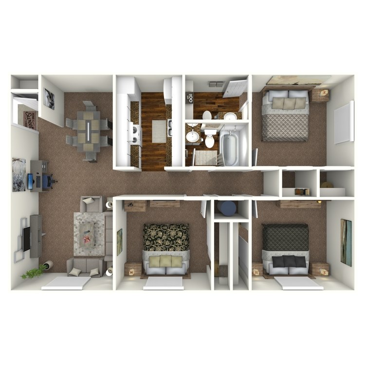 Floor plan image of C1