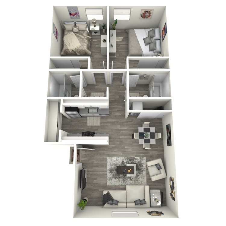Floor plan image of Sunset