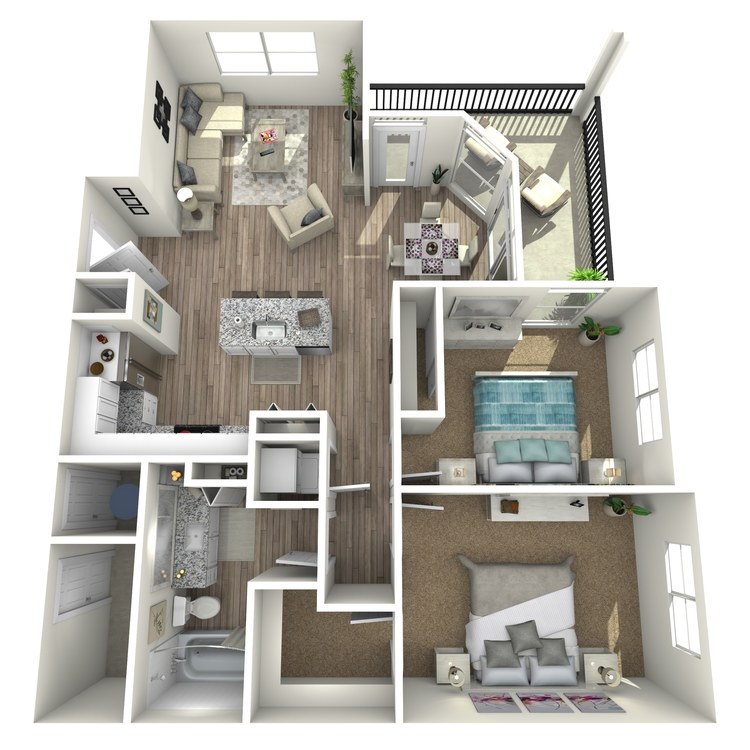 Floor plan image of Maple