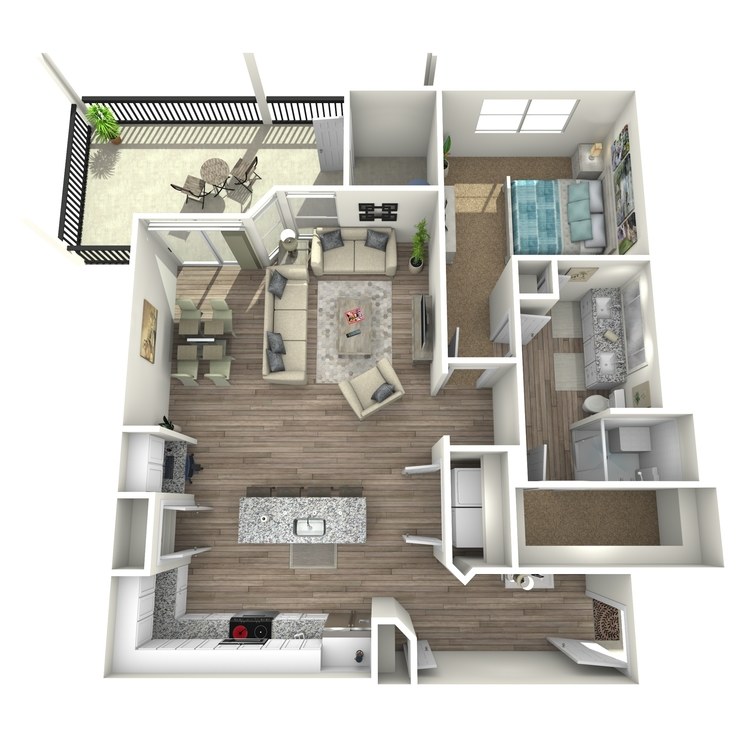 Floor plan image of Live Oak