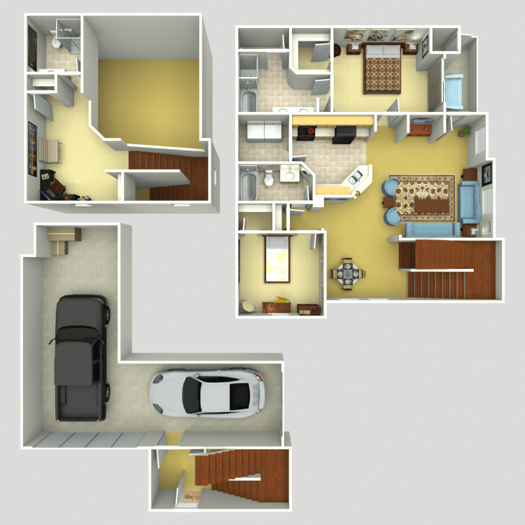 Floor plan image of Manhattan