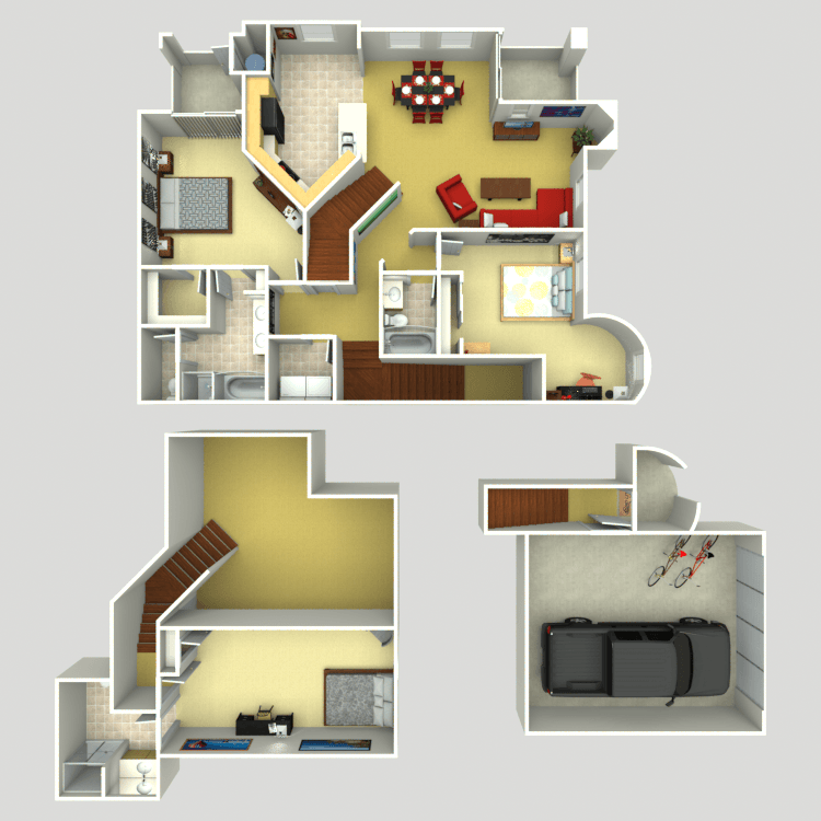 Floor plan image of Tribeca