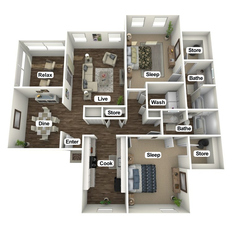 Floor plan image of The Maple