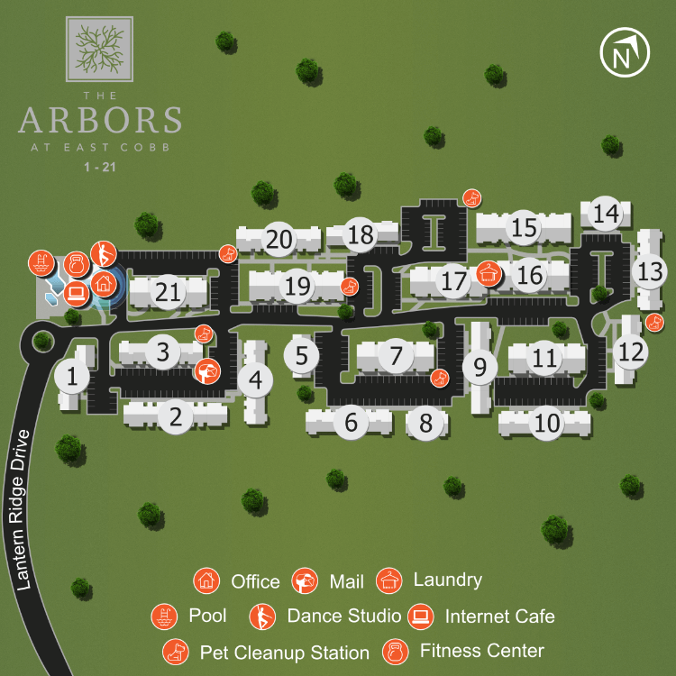 Buildings 1-21