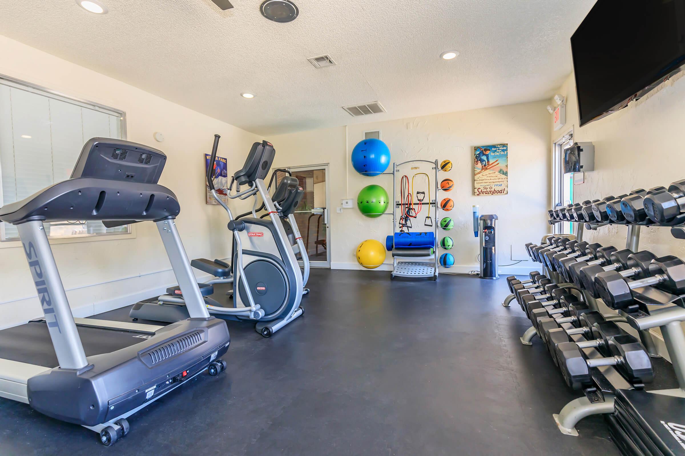 STAY FIT IN OUR FITNESS CENTER