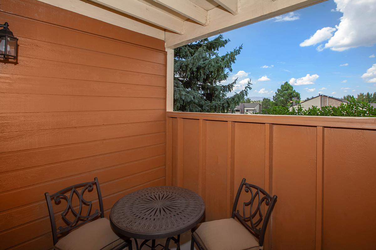 RELAX ON YOUR BALCONY OR PATIO IN COLORADO SPRINGS, CO