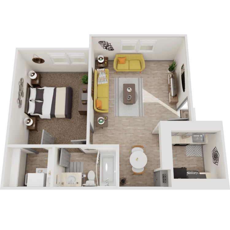 1 Bedroom Rental – 11770 Westheimer Road, Houston, TX, 77077