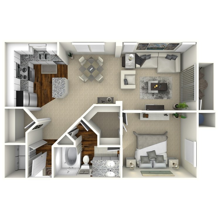 Floor plan image of Rhone
