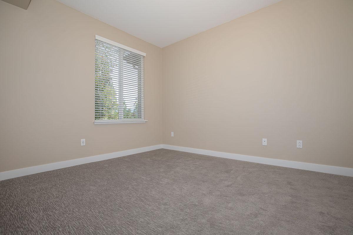 Carpeted bedroom