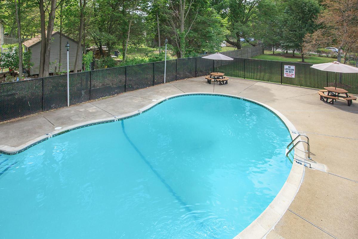 an empty pool