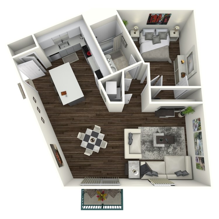 Floor plan image of D