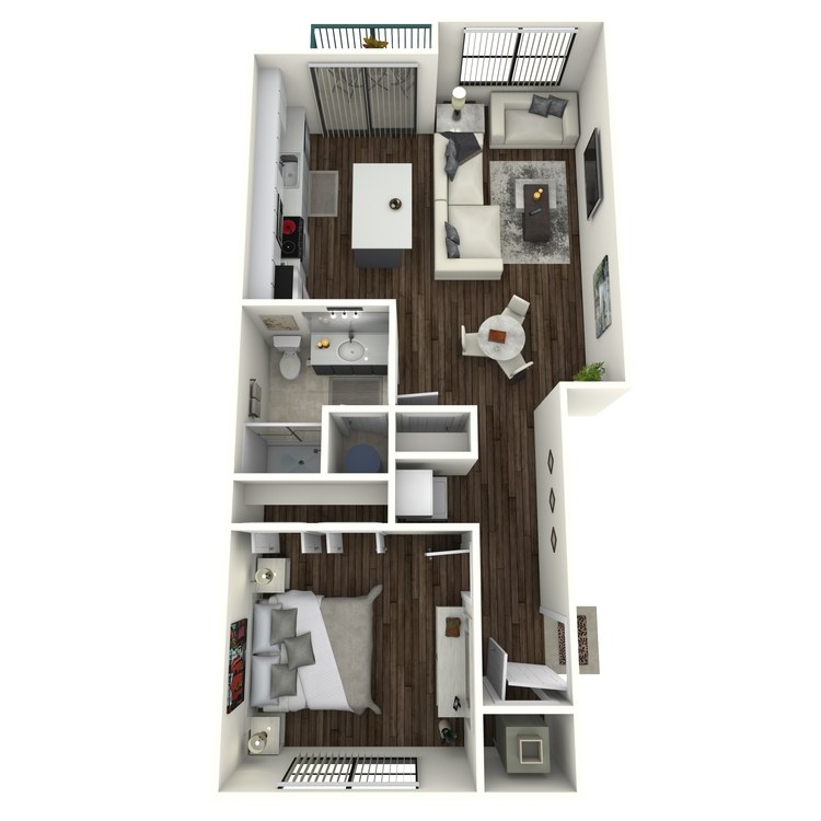 Floor plan image of B
